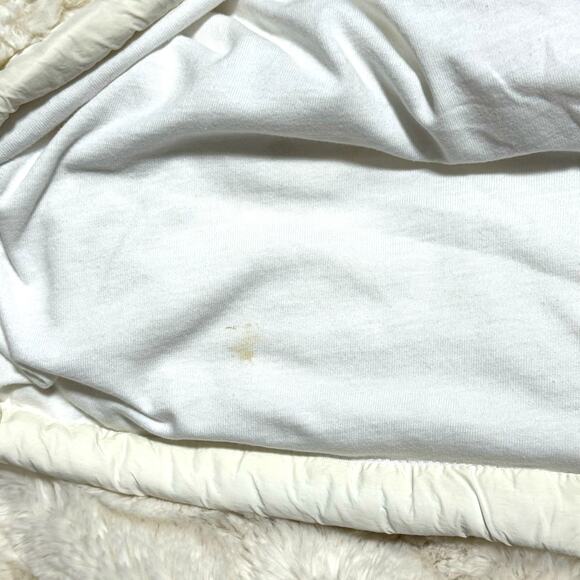 Free People Movement | Take a Moment Ivory Faux Fur Hooded Oversized Jacket - Picture 11 of 16